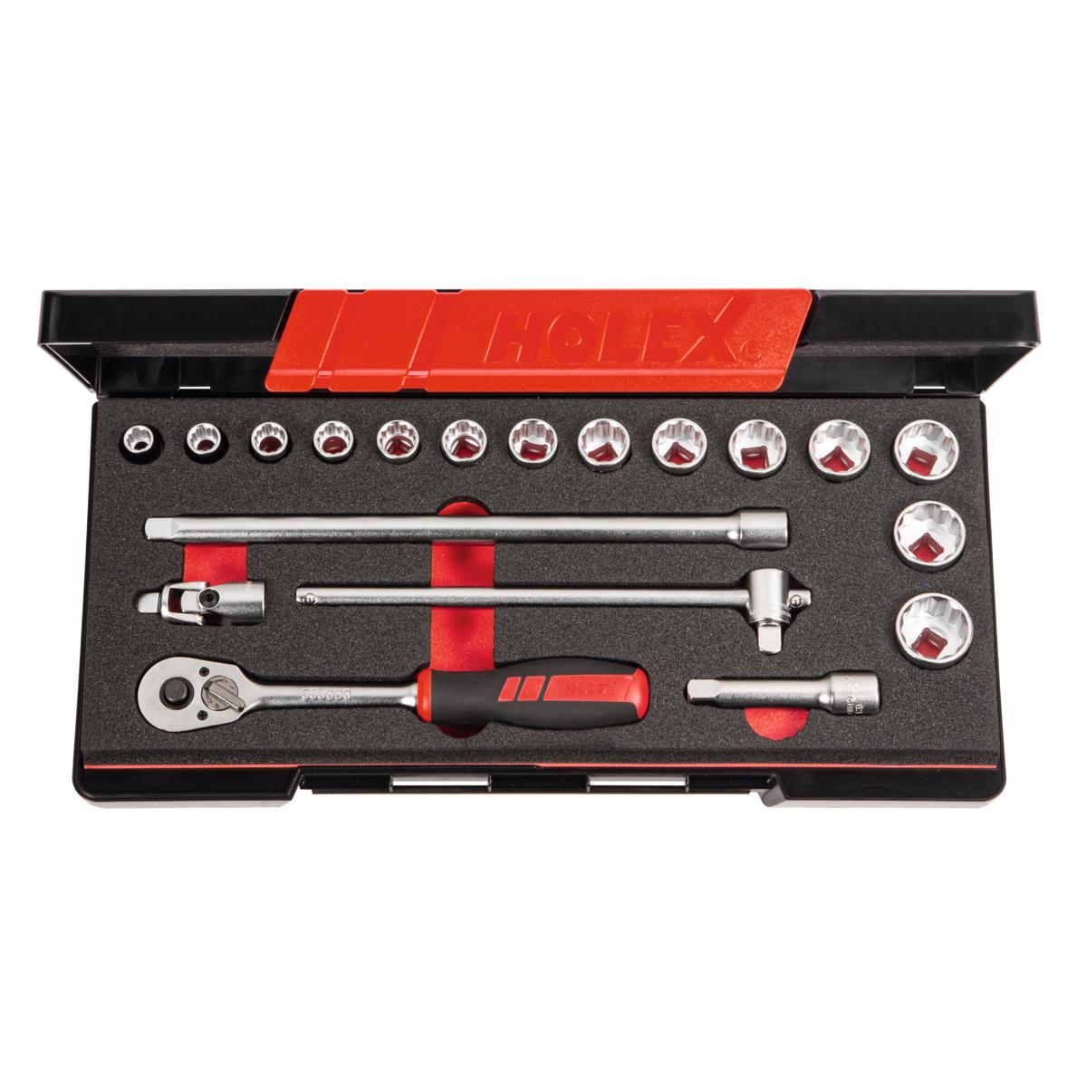 SOCKET SET 3/8 19PCS SOCKET SET 3/8 19PCS